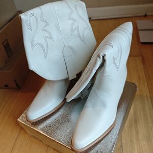 White Western Cowgirl Boots